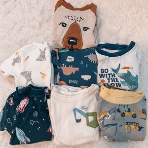 Bundle of Boy Pajamas 2T